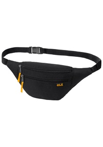 Jack Wolfskin, Jack Wolfskin Bauchtasche mit Geheimfach Hokus Pokus one size schwarz black, Jack Wolfskin Gürteltasche »HOKUS POKUS«