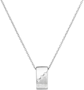 Firetti Kette mit Anhänger »Schmuck Geschenk Halsschmuck Halskette Kette matt glanz«, mit Zirkonia (synth.)