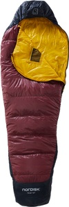 Nordisk, Nordisk Oscar +10° Mummy Schlafsack M rio red/mustard yellow/black 2020 Kunstfaserschlafsäcke, Nordisk Oscar +10 Mummy Schlafsack