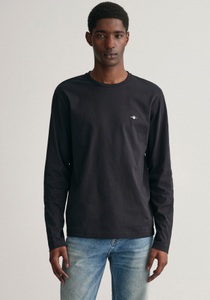 Gant Langarmshirt »REG SHIELD LS T-SHIRT«, mit Logostickerei auf der Brust