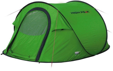 HIGH PEAK, High Peak Vision 3 Tent green/phantom 2020 Wurfzelte, Wurfzelt Vision 3