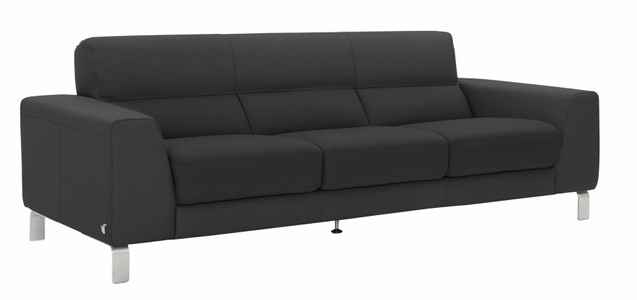 CALIA ITALIA, CALIA ITALIA 3-Sitzer »Simon«, in zwei Lederqualitäten, CALIA ITALIA 3-Sitzer »Simon, toller Sitzkomfort, italienisches Designsofa«, in zwei Lederqualitäten