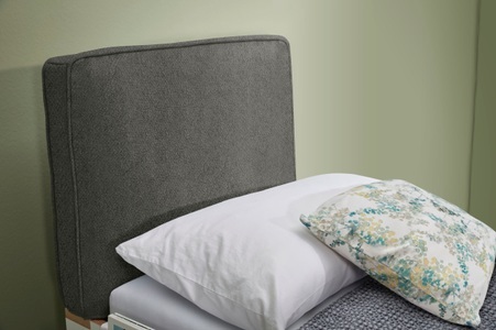 Müller SMALL LIVING, Müller SMALL LIVING Kopfteil »FLAI Polsterkopfteil«, Ergänzung für Einzelbett »FLAI«, ohne Kopfteil, Müller SMALL LIVING Kopfteil »FLAI Polsterkopfteil«, Ergänzung für Einzelbett »FLAI«, ohne Kopfteil