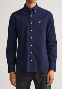 Gant, Gant Businesshemd »SLIM BROADCLOTH BD«, klassisches Design mit Kent-Kragen und einer Brusttasche, 