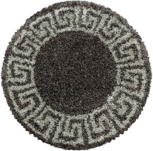 Ayyildiz Teppiche, Ayyildiz Teppiche Hochflor-Teppich »HERA 3301«, rund, 50 mm Höhe, Ayyildiz Teppiche Hochflor-Teppich »HERA 3301«, rund, 50 mm Höhe