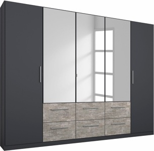 rauch BLUE, rauch BLUE Kleiderschrank »Siegen«, mit Spiegel und Schubkästen, 