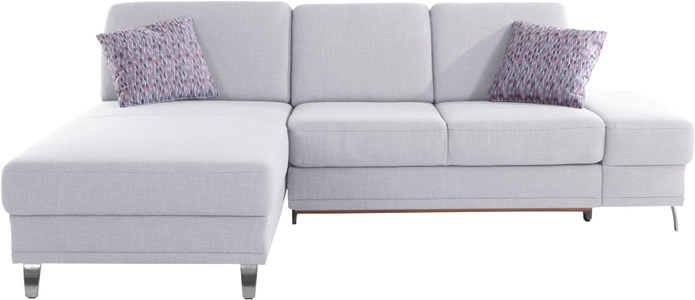 sit&more Ecksofa »Clio V«, wahlweise mit Bettfunktion oder Vorziehsitz und Bettkasten, Inklusive Federkern
