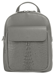 CLUTY, Cluty Cityrucksack, echt Leder, Made in Italy, Cluty Cityrucksack, echt Leder, Made in Italy