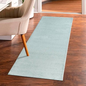 Carpet City Teppich »Fancy«, rechteckig, Kurzflor, Einfarbig, 3D-Optik, Streifen Look