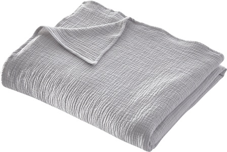 LeGer Home by Lena Gercke, LeGer Home by Lena Gercke Wohndecke »Hevin«, Tagesdecke im Baumwoll - Crinkle Effekt, Kuscheldecke, LeGer Home by Lena Gercke Wohndecke »Hevin«, Tagesdecke im Baumwoll-Crinkle-Effekt, Musselin, Kuscheldecke