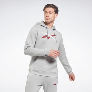 REEBOK, Reebok Kapuzensweatshirt »TRAINING ESSENTIALS VECTOR PULLOVER HOODIE«, 