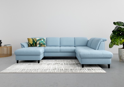 sit&more Wohnlandschaft, wahlweise mit Kopfteilverstellung, Bettfunktion und Stauraum