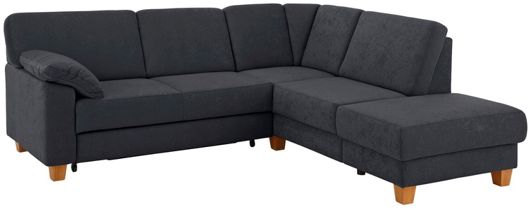 HOME AFFAIRE, Home affaire Ecksofa »Belfort«, mit Federkern, wahlweise mit Bettfunktion und Stauraum, Home affaire Ecksofa »Belfort L-Form« mit Federkern, wahlweise mit Bettfunktion und Stauraum