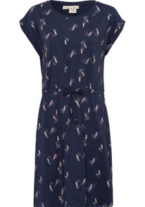 Ragwear, Ragwear Jerseykleid »MALLORY PRINT DRESS OR«, mit trendigem 