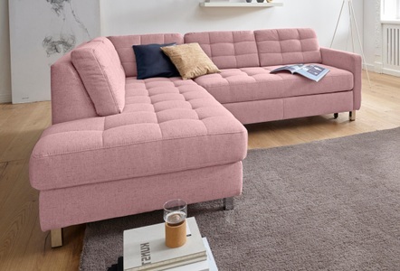 SIT&MORE, sit&more Ecksofa, sit&more Ecksofa »Picasso L-Form«, wahlweise mit Bettfunktion und Bettkasten