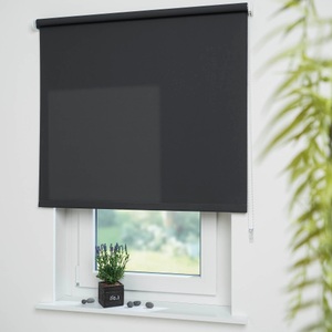 LIEDECO, Liedeco Seitenzugrollo »Uni«, Lichtschutz, mit Bohren, freihängend, Welle 36 mm stabiler Kettenzug, Liedeco Seitenzugrollo »Uni« Lichtschutz mit Bohren freihängend Welle 36 mm stabiler Kettenzug