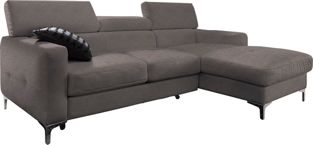 Cotta, COTTA Ecksofa, wahlweise mit Bettfunktion, COTTA Ecksofa »Sammy L-Form«, wahlweise mit Bettfunktion