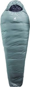 Deuter, Deuter Orbit +5° Schlafsack (Grün), deuter Mumienschlafsack »Orbit +5° L Zip Left, 200 cm«
