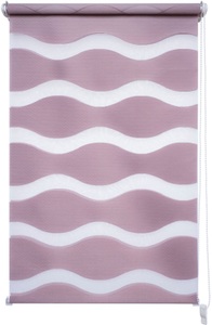 LIEDECO, Doppelrollo »Wave«, Liedeco, Lichtschutz, ohne Bohren, freihängend, Liedeco Doppelrollo »Wave«, Lichtschutz, ohne Bohren, freihängend, Klemmfix-DUO-Rollo, Doppelrollo 