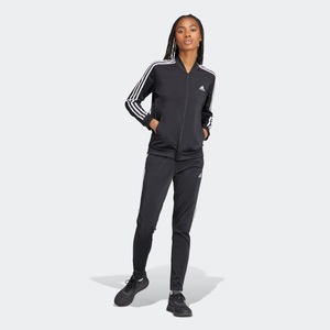adidas, adidas 3Streifen Trainingsanzug Damen, adidas 3 Stripes Trainingsanzug Damen - Schwarz, Weiß