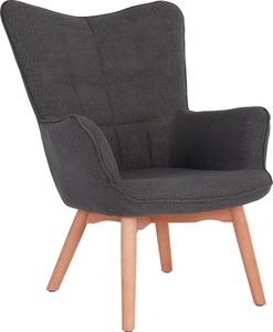 byLIVING, byLIVING Sitzgruppe »Adam«, (Set, 2 tlg., Sessel mit Hocker), mit Knopfsteppung, wahlweise mit Hocker, byLIVING Sessel-Set »Adam«, mit Knopfsteppung, mit Hocker