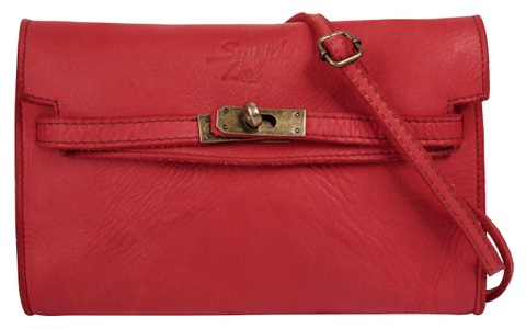 SAMANTHA LOOK, Samantha Look Umhängetasche, echt Leder, Made in Italy, Samantha Look Umhängetasche, echt Leder, Made in Italy