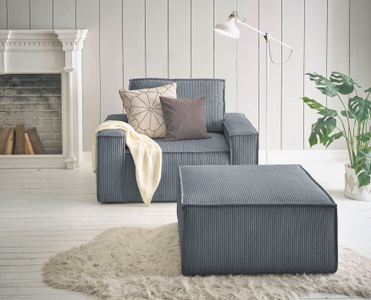 HOME AFFAIRE, Home affaire Sessel »SHERWOOD«, Loveseat und Hocker im Set, passend zur Polster-Serie SHERWOOD, Home affaire Sessel »SHERWOOD«, Loveseat und Hocker im Set, passend zur Polster-Serie SHERWOOD