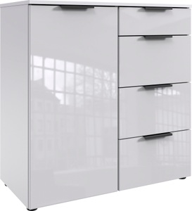Wimex Kombikommode »Level 36C by fresh to go«, mit Glaselementen auf der Front, soft-close Funktion, 81cm breit
