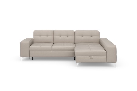 sit&more Ecksofa »Balvieni«, inklusive Sitztiefenverstellung und Federkern, wahlweise mit Bettfunktion und Bettkasten