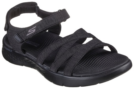 Skechers, Skechers Sandale »GO WALK FLEX SANDAL-SUNSHINE«, mit praktischem Klettverschluss, 