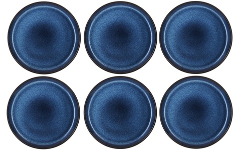 Bitz, Bitz-Bitz Gastro Teller Ø21cm, Schwarz/Dunkelblau, Bitz Desserteller blau 21cm