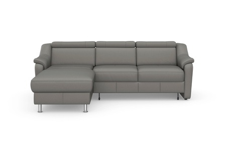 sit&more Ecksofa »Freetown«, inklusive Kopfteilverstellung und komfortablem Federkern, wahlweise mit Bettfunktion und Bettkasten