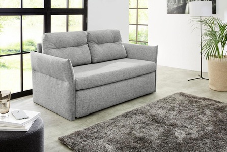 Jockenhöfer Gruppe, Jockenhöfer Gruppe Schlafsofa, mit Gästebettfunktion, Jockenhöfer Gruppe Schlafsofa »Tim«, mit Gästebettfunktion, kompaktes Stellmass, Federholzleisten