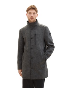 Tom Tailor, TOM TAILOR Kurzmantel, mit Reissverschluss-Brusttasche, TOM TAILOR Kurzmantel, mit Reissverschluss-Brusttasche