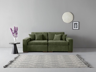 Guido Maria Kretschmer Home&Living, Guido Maria Kretschmer Home&Living 2-Sitzer »Skara«, Lounge-Sofa mit Federkernpolsterung, in vielen Bezugsvarianten, auch recycelt, Guido Maria Kretschmer Home&Living 2-Sitzer »Skara«, Lounge-Sofa mit Federkernpolsterung, in vielen Bezugsvarianten