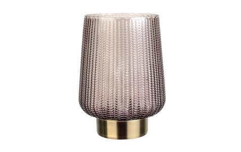 Pauleen, Pauleen Fancy Glamour LED-Tischlampe, Batterie, Pauleen Fancy Glamour E27-LED Batterie taupe/mess.