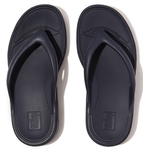 Fitflop, Fitflop Zehentrenner »RELIEFF RECOVERY TOE-POST SANDALS - TONAL RUBBER«, Keilabsatz, Sommerschuh, Schlappen mit Microwobbleboard, 