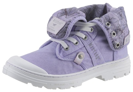 MUSTANG SHOES, Mustang Shoes Schnürboots, mit umschlagbarem Kragen, 