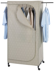 Wenko, Wenko - Kleiderschrank Balance mit Rollen, Wenko Kleiderschrank Balance mit Rollen 75 cm x 160 cm, 1 Stück