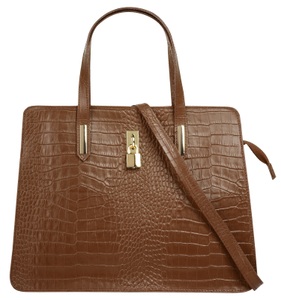 CLUTY, Cluty Henkeltasche, (1 tlg.), echt Leder, Made in Italy, Cluty Henkeltasche, echt Leder, Made in Italy