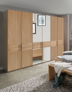 Wiemann, WIEMANN Drehtürenschrank »Kiruna«, WIEMANN Drehtürenschrank »Kiruna«, mit Kristallspiegel