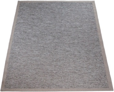 PACO HOME, Paco Home Teppich »Quebec 135«, rechteckig, 4 mm Höhe, Flachgewebe, meliert, mit Bordüre, In- und Outdoor geeignet, Wohnzimmer, Paco Home Teppich »Quebec 135«, rechteckig, 4 mm Höhe, Flachgewebe, meliert, mit Bordüre, In- und Outdoor geeignet