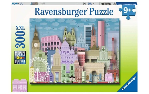 Ravensburger, Puzzle Buntes Europa, Ravensburger Puzzle »Puzzle Buntes Europa«, (300 tlg.)