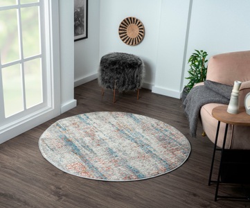 Myflair Möbel & Accessoires, Myflair Möbel & Accessoires Teppich »My Look«, rund, Kurzflor, Ethno-Design, besonders weich durch Microfaser, Myflair Möbel & Accessoires Teppich »My Look«, rund, 8 mm Höhe, Kurzflor, Ethno-Design, besonders weich durch Microfaser