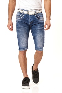 CIPO & BAXX, Cipo & Baxx Jeansbermudas Baumwolle, regular fit