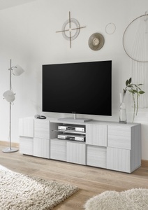 INOSIGN, INOSIGN Lowboard »Dama«, INOSIGN Lowboard »Dama Breite 181 cm, TV-Board 2 Türen, 1 Schubkasten, TV-Schrank«, Front in 3D-Optik, viel Stauraum, verschiedene Farben