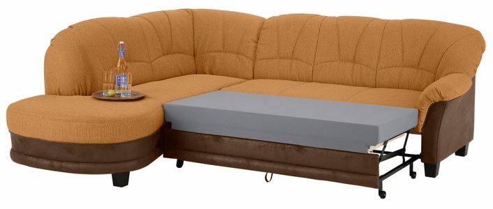 HOME AFFAIRE, Home affaire Ecksofa »Camelita«, wahlweise mit Bettfunktion, 