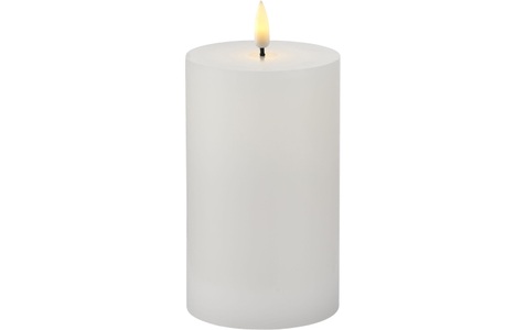 Sirius, Sirius - LED-Kerze Sille 7.5 cm x 12.5 cm, Weiss, Sirius LED-Kerze »LED-Kerze Sille, aufladbar, Weiss«