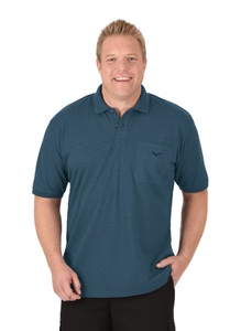 Trigema, Trigema Poloshirt, mit Brusttasche, 