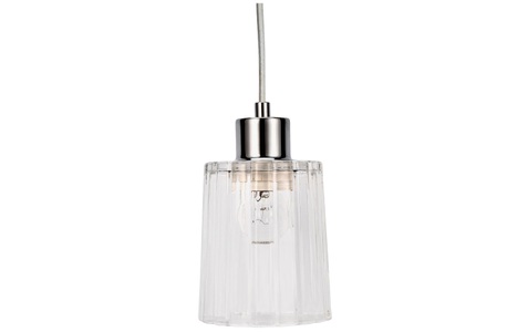 Pauleen, Pauleen Gleaming White Hängeleuchte aus Glas, 